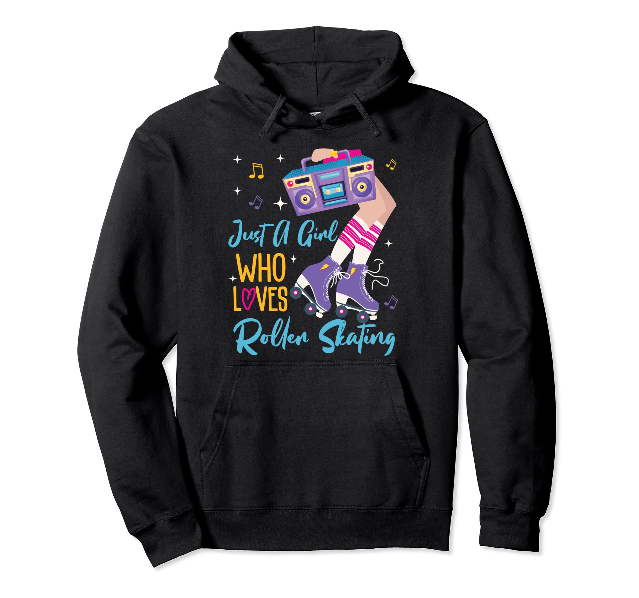 Roller Skating Skate 1970S Hoodie - Trendy Graphic Unisex - T-Shirt, Sweatshirt, Hoodie