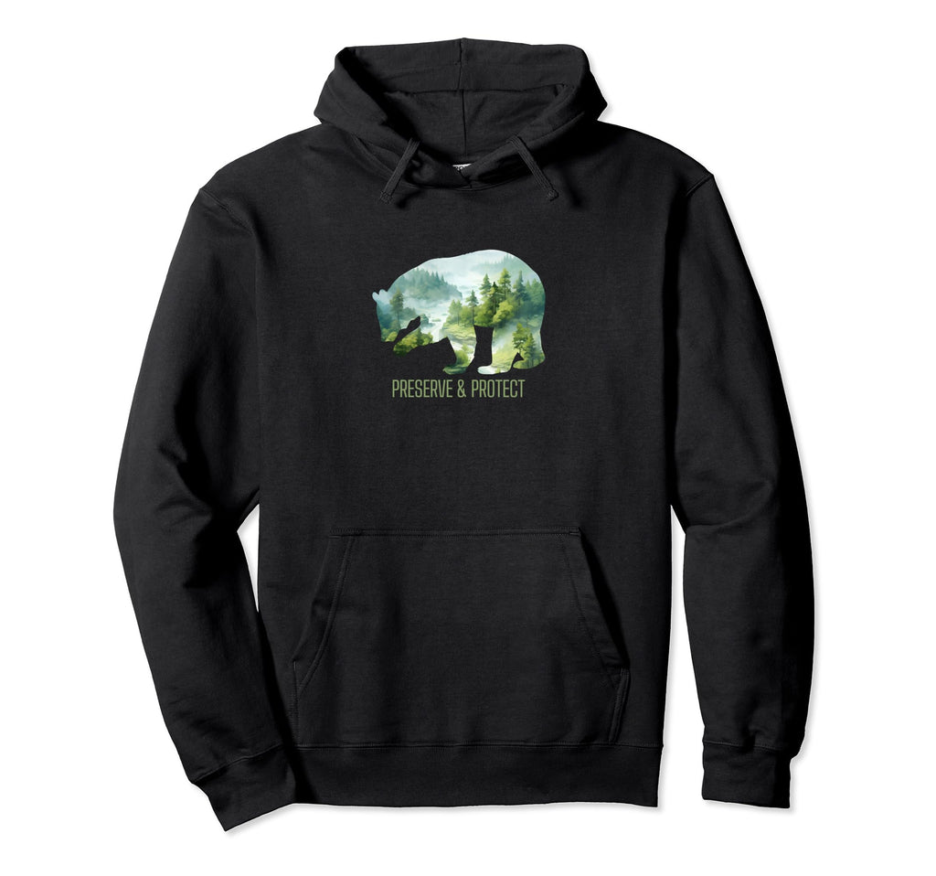 Preserve Protect National Park Hoodie - Aesthetic Graphic Men Women - T-Shirt, Sweatshirt, Hoodie