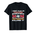 Funny I Didnt Plan Becoming Soccer T-Shirt - Aesthetic Graphic for Adults - T-Shirt, Sweatshirt, Hoodie