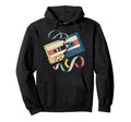 Cassette 80S 90S Party Mixtape Tape Hoodie - Novelty Apparel for Adults - T-Shirt, Sweatshirt, Hoodie