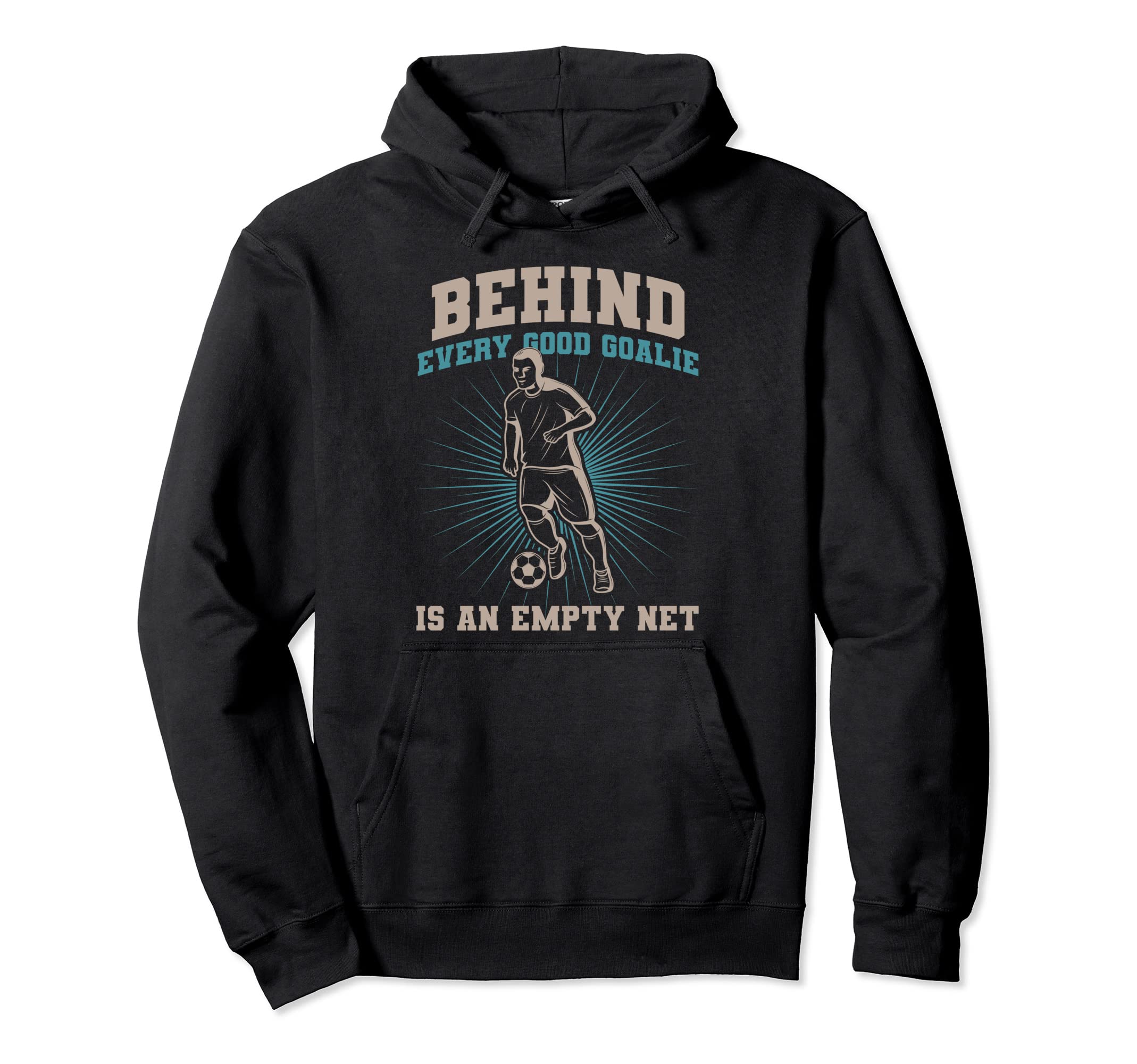Soccer Goalie Player Fan Coach Outfit Hoodie - Custom Art Print for Adults - T-Shirt, Sweatshirt, Hoodie