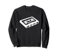 Cassette Tape Silhouette Logo Sweatshirt - Unique Graphic for Adults - T-Shirt, Sweatshirt, Hoodie