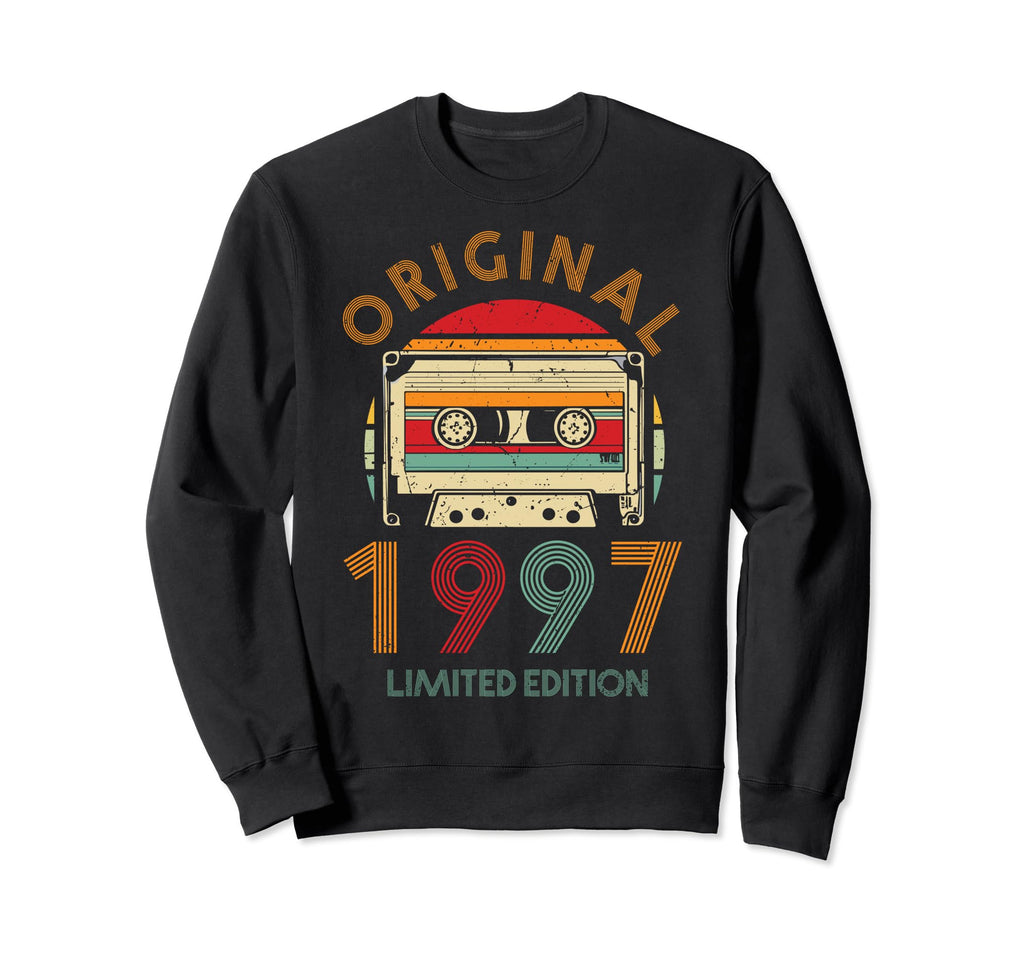 1997 Cassette Tape 27Th Birthday Sweatshirt - Fun Novelty Design Men Women - T-Shirt, Sweatshirt, Hoodie