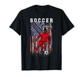 Usa Flag Soccer Player Proud Soccer Coach T-Shirt - Streetwear Style Unisex - T-Shirt, Sweatshirt, Hoodie