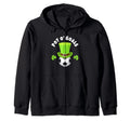 Soccer Team Striker St Patricks Day Hoodie - Custom Art Print for Adults - T-Shirt, Sweatshirt, Hoodie