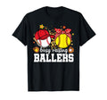 Busy Raising Ballers Softball T-Shirt - Novelty Apparel for Adults - T-Shirt, Sweatshirt, Hoodie