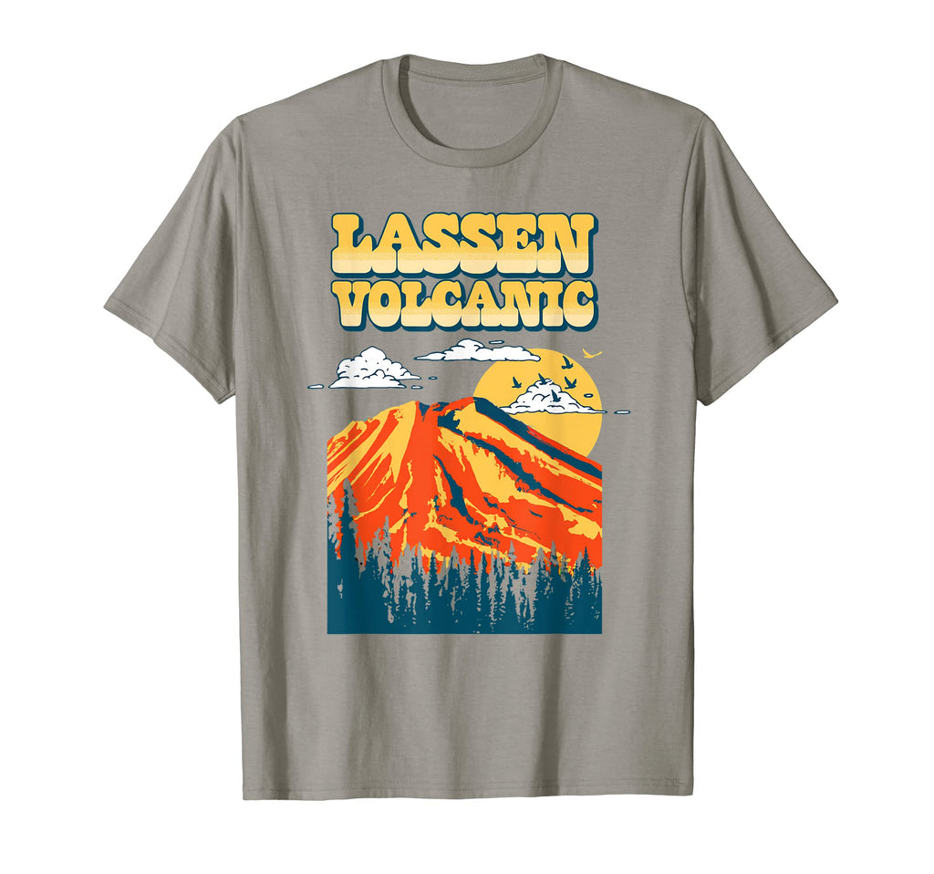 Lassen Volcanic National Park Wpa T-Shirt - Custom Art Print Unisex - T-Shirt, Sweatshirt, Hoodie