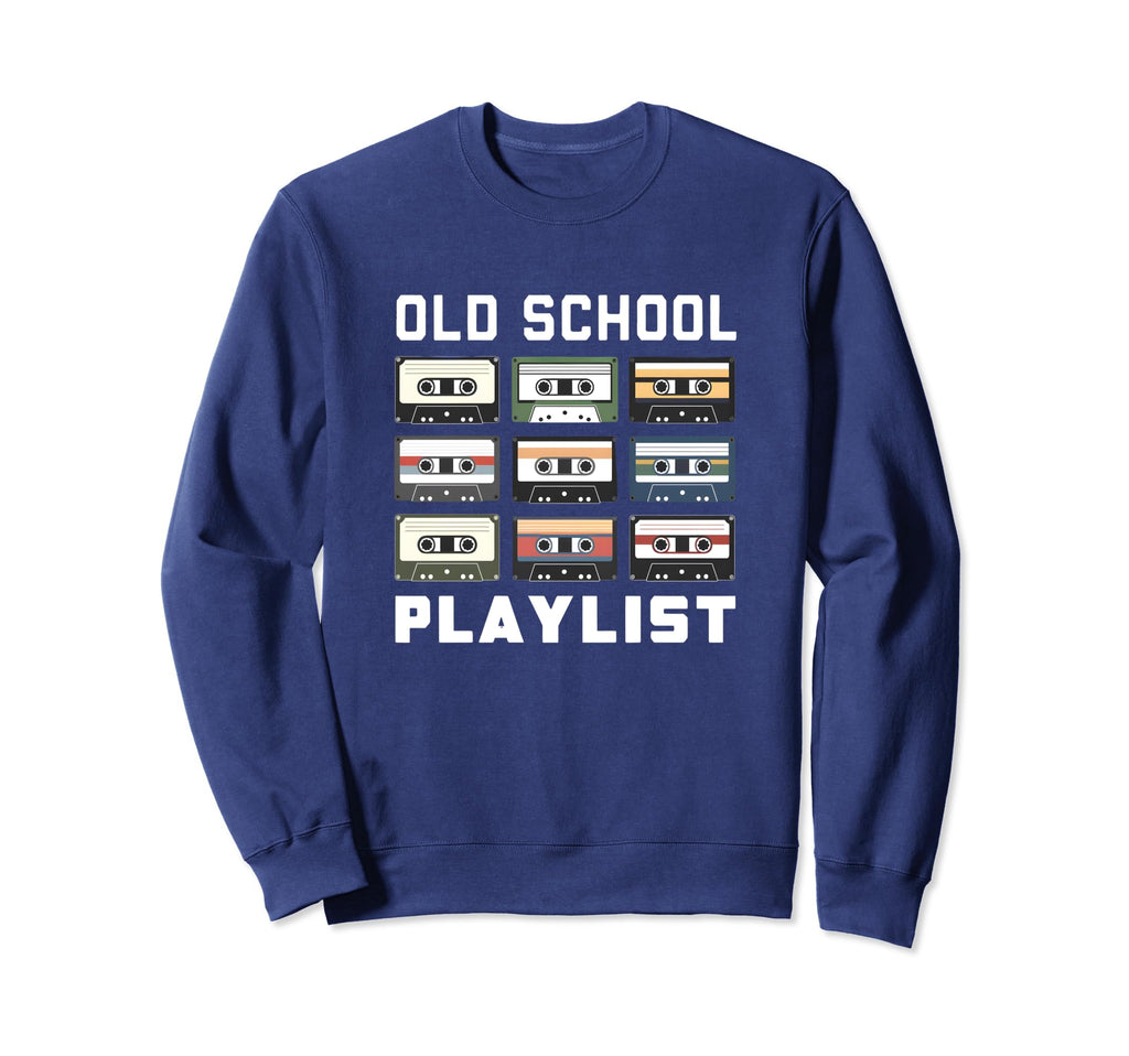 80S Playlist Cassette Tape Music Sweatshirt - Trendy Graphic Men Women - T-Shirt, Sweatshirt, Hoodie