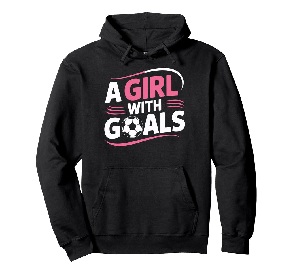 Soccer Player Goals Confidence Motivator Hoodie - Aesthetic Graphic Unisex - T-Shirt, Sweatshirt, Hoodie