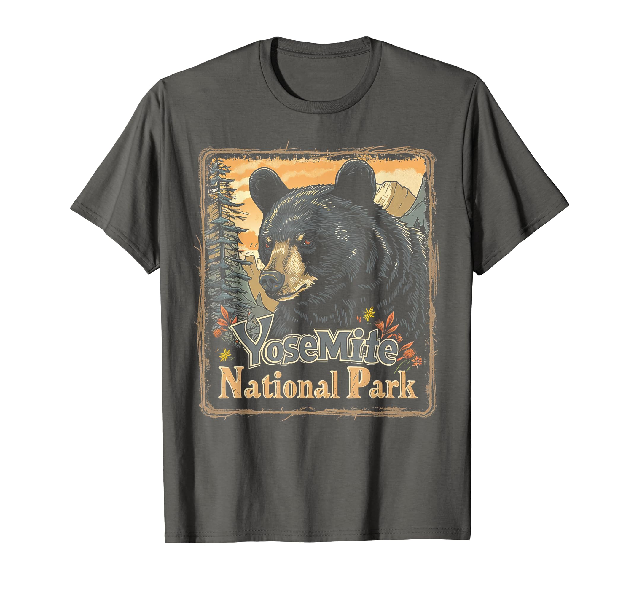 Yosemite Us National Park T-Shirt - Graphic Print Unisex - T-Shirt, Sweatshirt, Hoodie