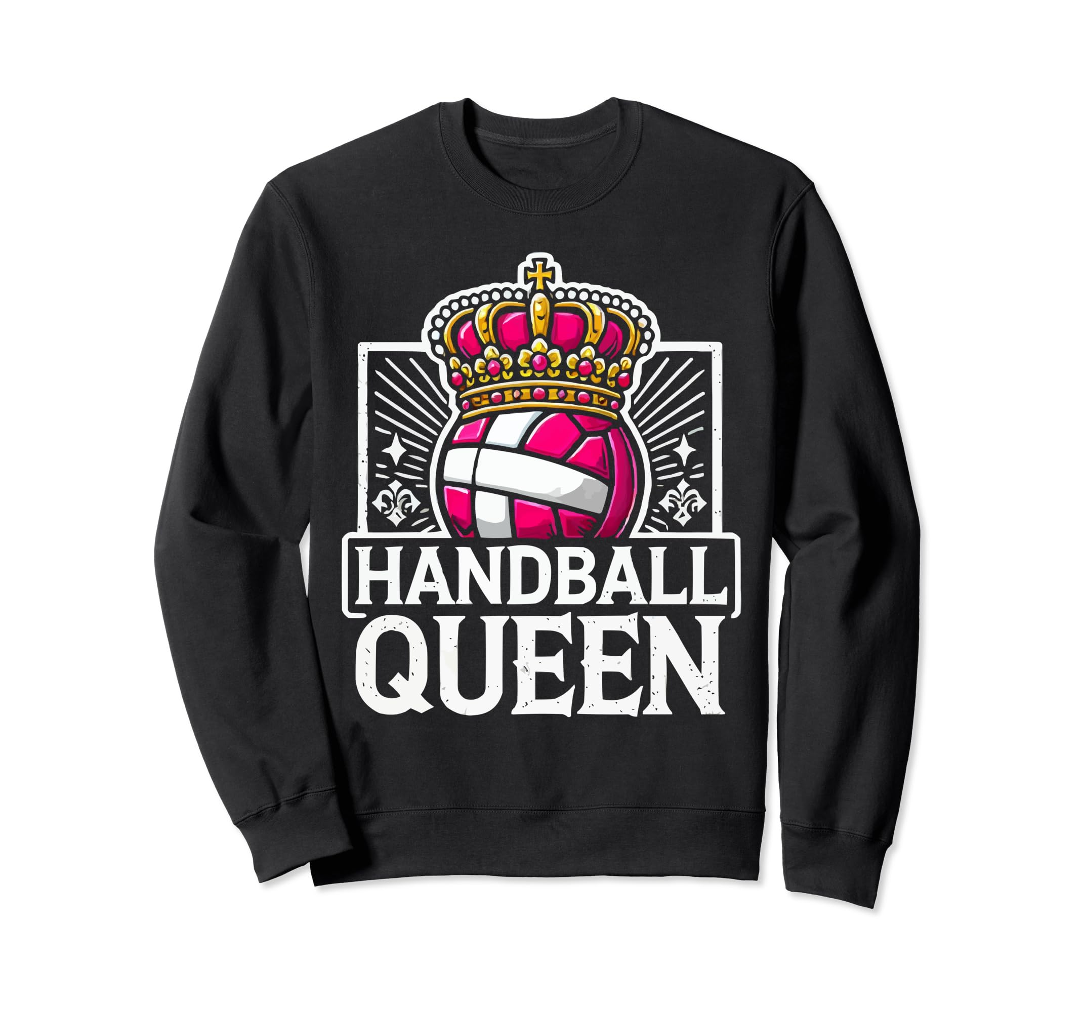 I Love Handball Player Sports Sweatshirt - Custom Art Print for Adults - T-Shirt, Sweatshirt, Hoodie