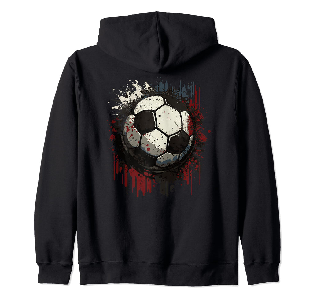 Dark Soccer Football Love Sweatshirt - Trendy Graphic for Adults - T-Shirt, Sweatshirt, Hoodie