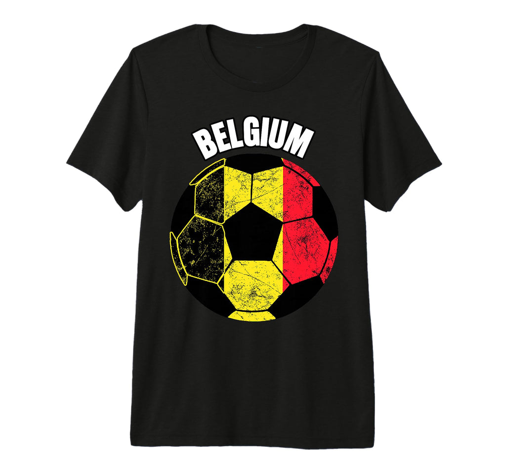 Belgium Soccer Game Player Football T-Shirt - Minimalist Print Men Women - T-Shirt, Sweatshirt, Hoodie