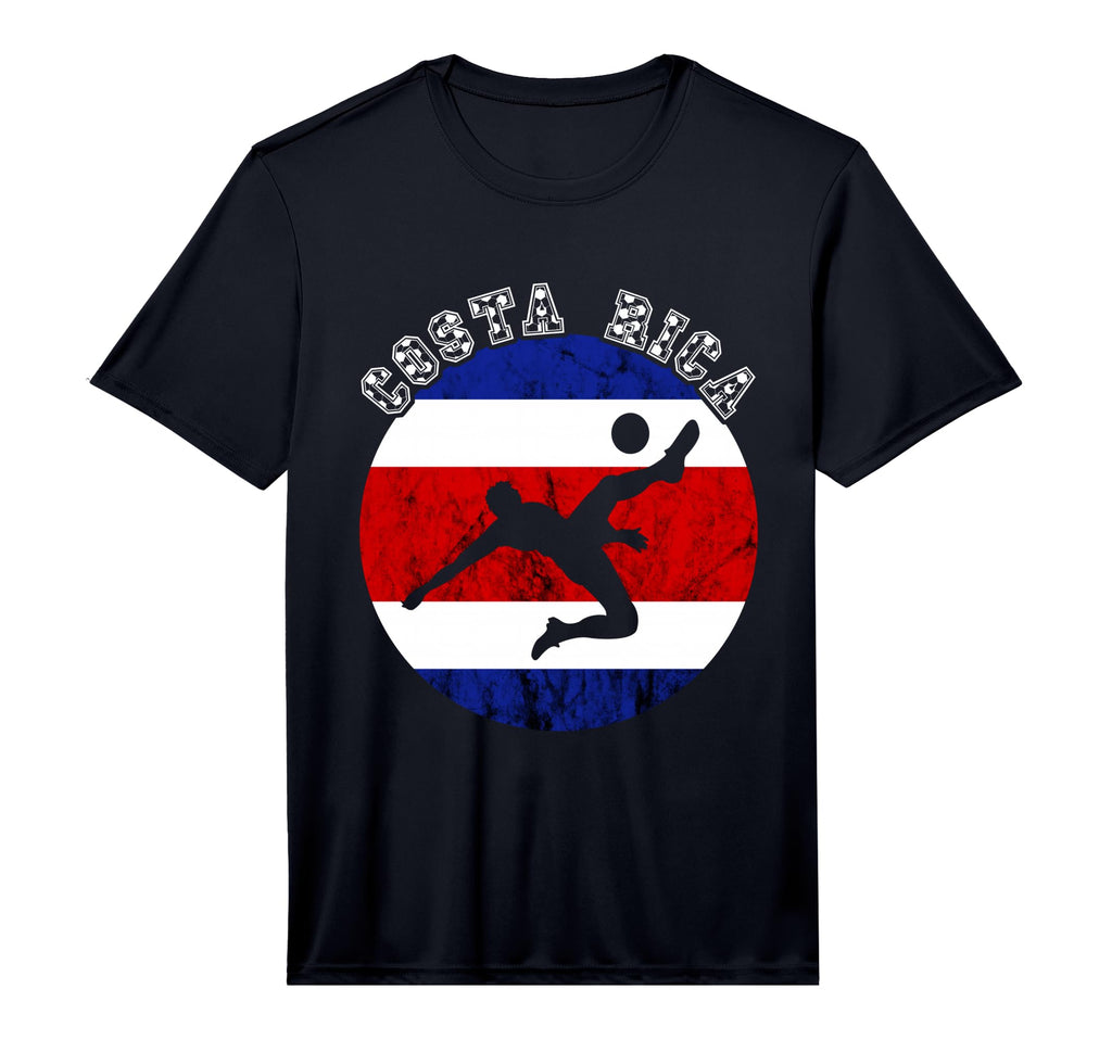 Costa Rican Soccer Team Costa Rica Flag T-Shirt - Custom Art Print Unisex - T-Shirt, Sweatshirt, Hoodie