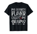 My Favorite Player Calls Me Grams Soccer T-Shirt - Trendy Graphic Unisex - T-Shirt, Sweatshirt, Hoodie