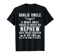 Hockey Goalie Uncle Hockey Keeper Uncle T-Shirt - Custom Art Print Unisex - T-Shirt, Sweatshirt, Hoodie