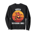 Bear Soccer Reason I Smile Sweatshirt - Custom Art Print Men Women - T-Shirt, Sweatshirt, Hoodie