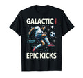 Soccer Player Galactic Power Epic T-Shirt - Aesthetic Graphic for Adults - T-Shirt, Sweatshirt, Hoodie