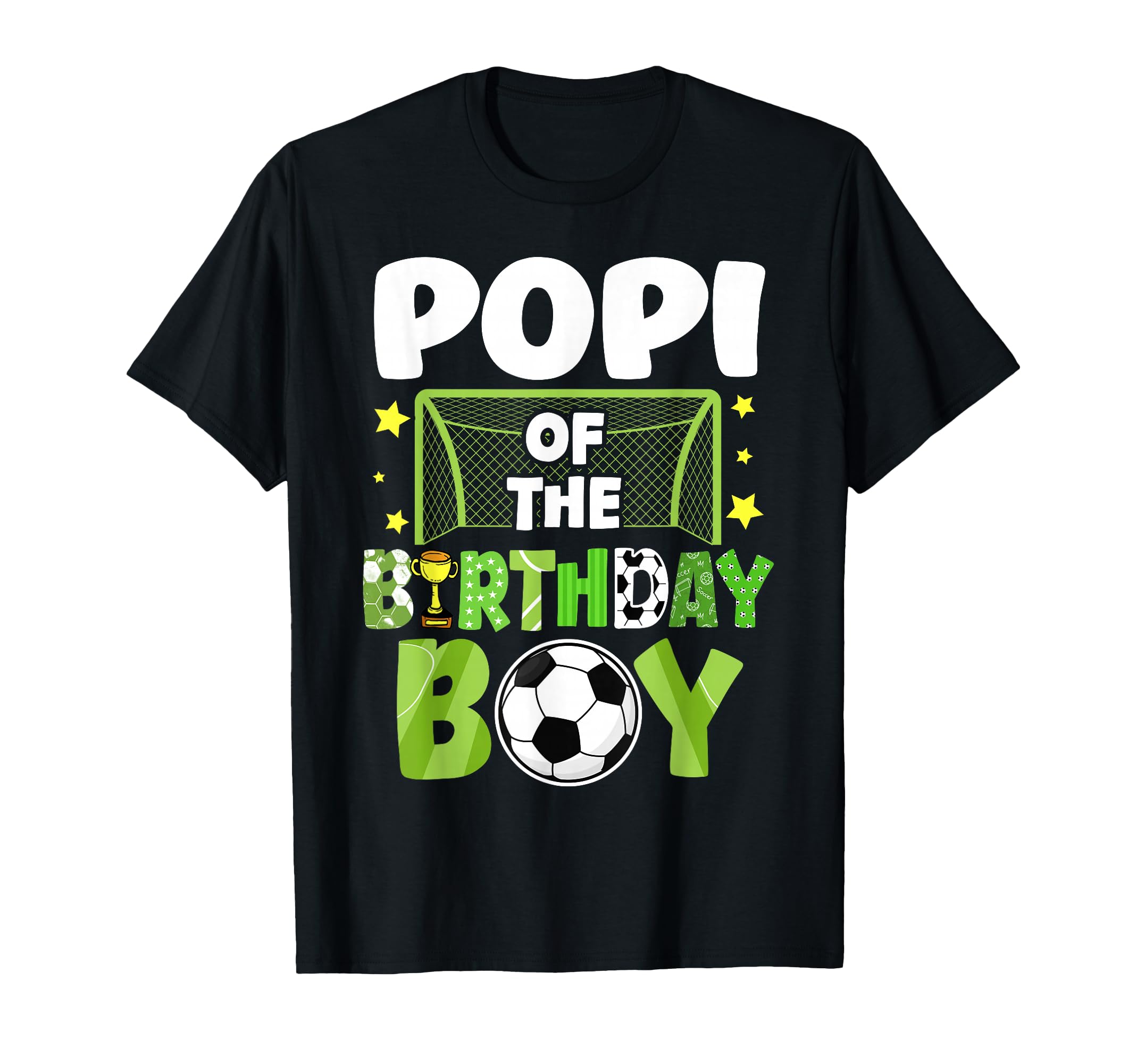 Soccer Popi Birthday Party Family T-Shirt - Custom Art Print Men Women - T-Shirt, Sweatshirt, Hoodie