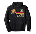 Glacier National Park Mountain Montana Hoodie - Graphic Print for Adults - T-Shirt, Sweatshirt, Hoodie