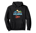 Acadia National Park Maine Lobster Hoodie - Novelty Apparel for Adults - T-Shirt, Sweatshirt, Hoodie