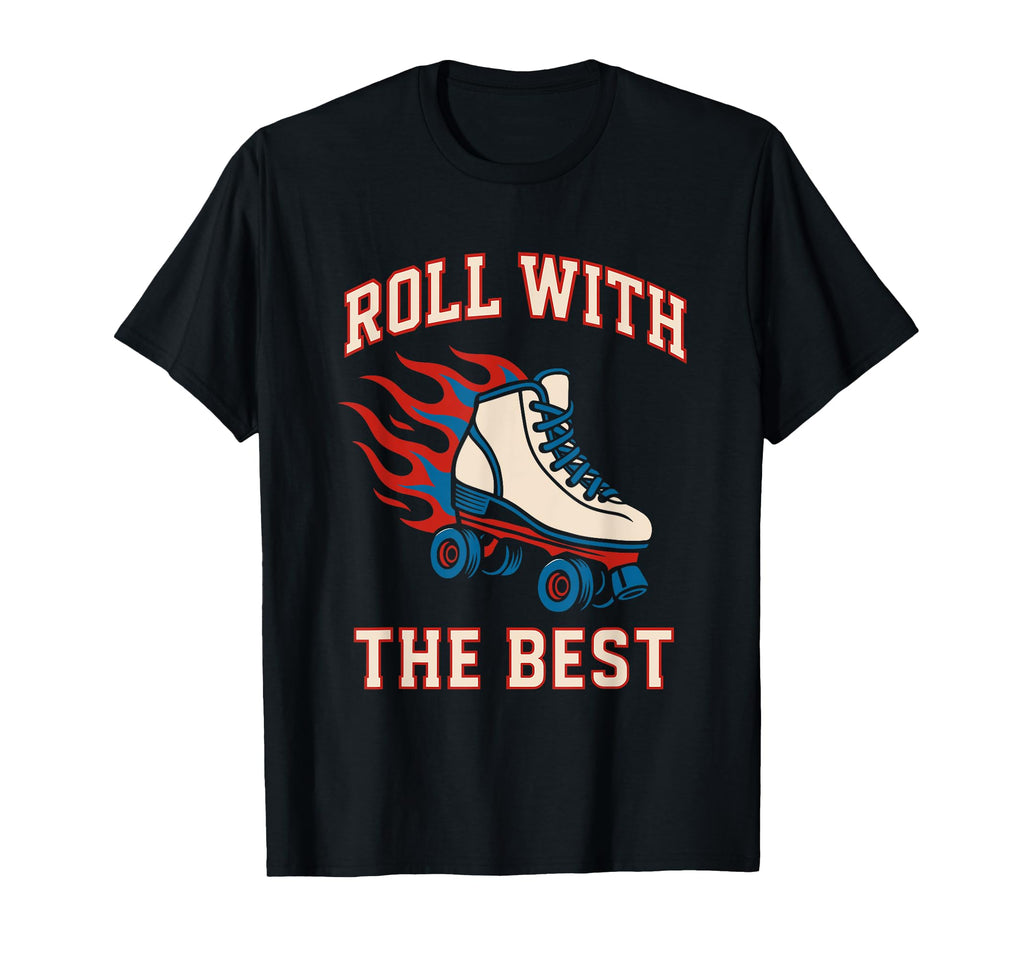 Roller Rink Crew Skate Disco Vibes T-Shirt - Aesthetic Graphic Men Women - T-Shirt, Sweatshirt, Hoodie