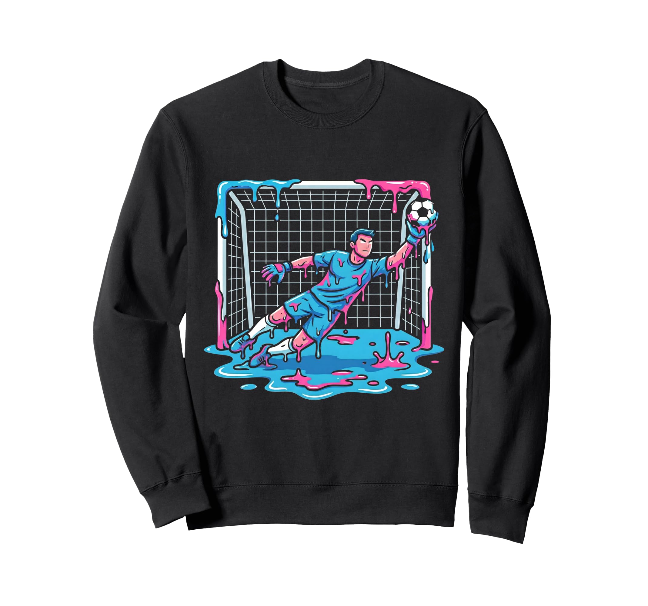 Soccer Goalie Goalkeeper Sweatshirt - Casual Everyday Wear Men Women - T-Shirt, Sweatshirt, Hoodie