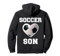 Soccer Son Family Matching Sport Lover Hoodie - Streetwear Style Unisex - T-Shirt, Sweatshirt, Hoodie