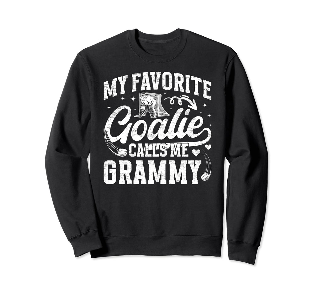 Favorite Ice Hockey Goalie Sweatshirt - Aesthetic Graphic for Adults - T-Shirt, Sweatshirt, Hoodie