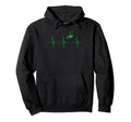 Brazil Heartbeat Ekg Pulse Brasilian Hoodie - Minimalist Print for Adults - T-Shirt, Sweatshirt, Hoodie