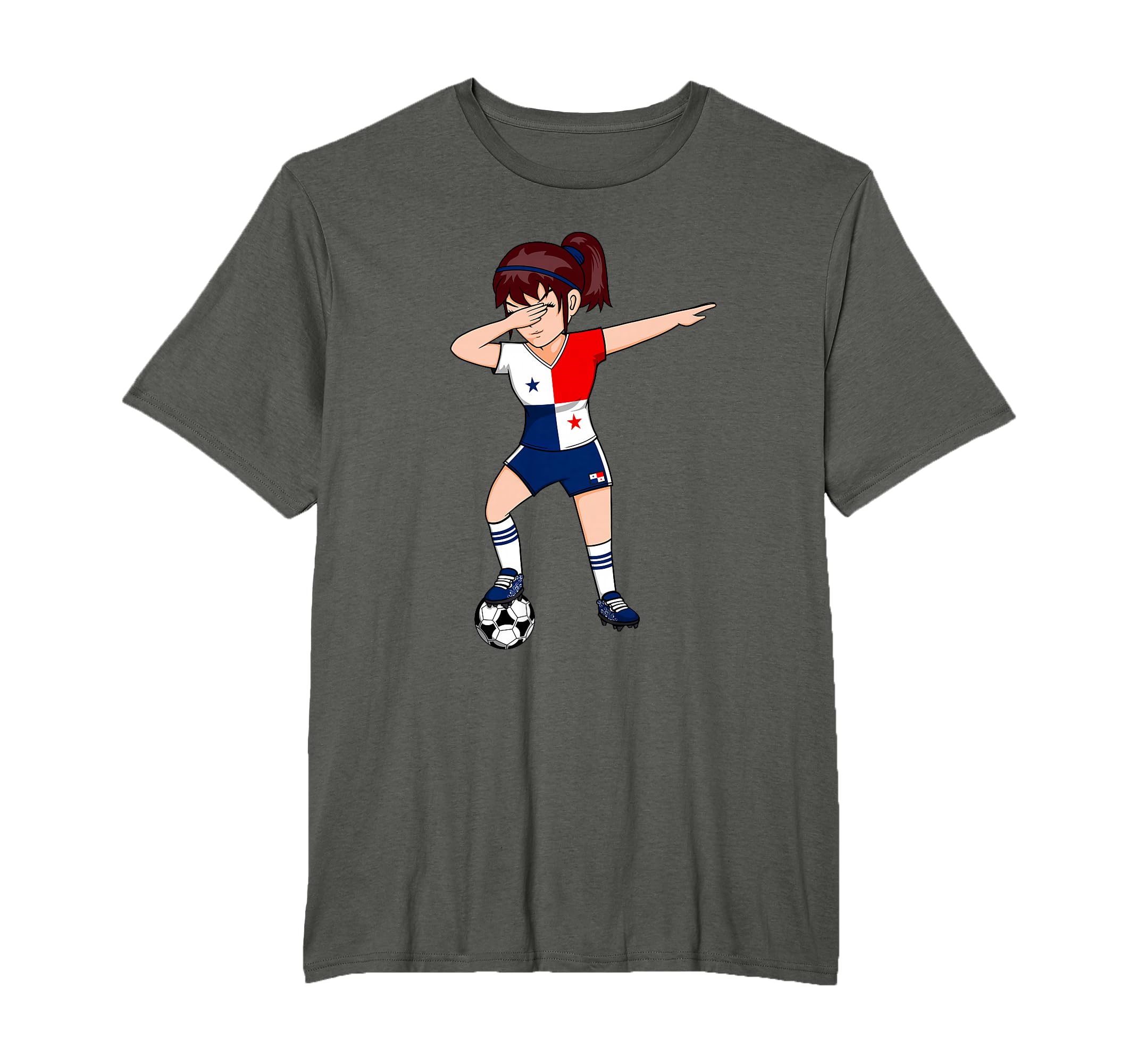 Dabbing Soccer Panama Jersey T-Shirt - Casual Everyday Wear Men Women - T-Shirt, Sweatshirt, Hoodie