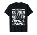 Proud Cousin 2026 Senior Soccer Graduate T-Shirt - Trendy Graphic Men Women - T-Shirt, Sweatshirt, Hoodie