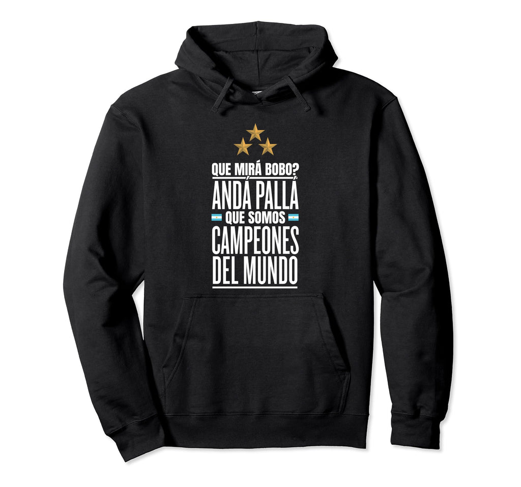 Argentina World Champion 2022 Soccer Hoodie - Streetwear Style Men Women - T-Shirt, Sweatshirt, Hoodie