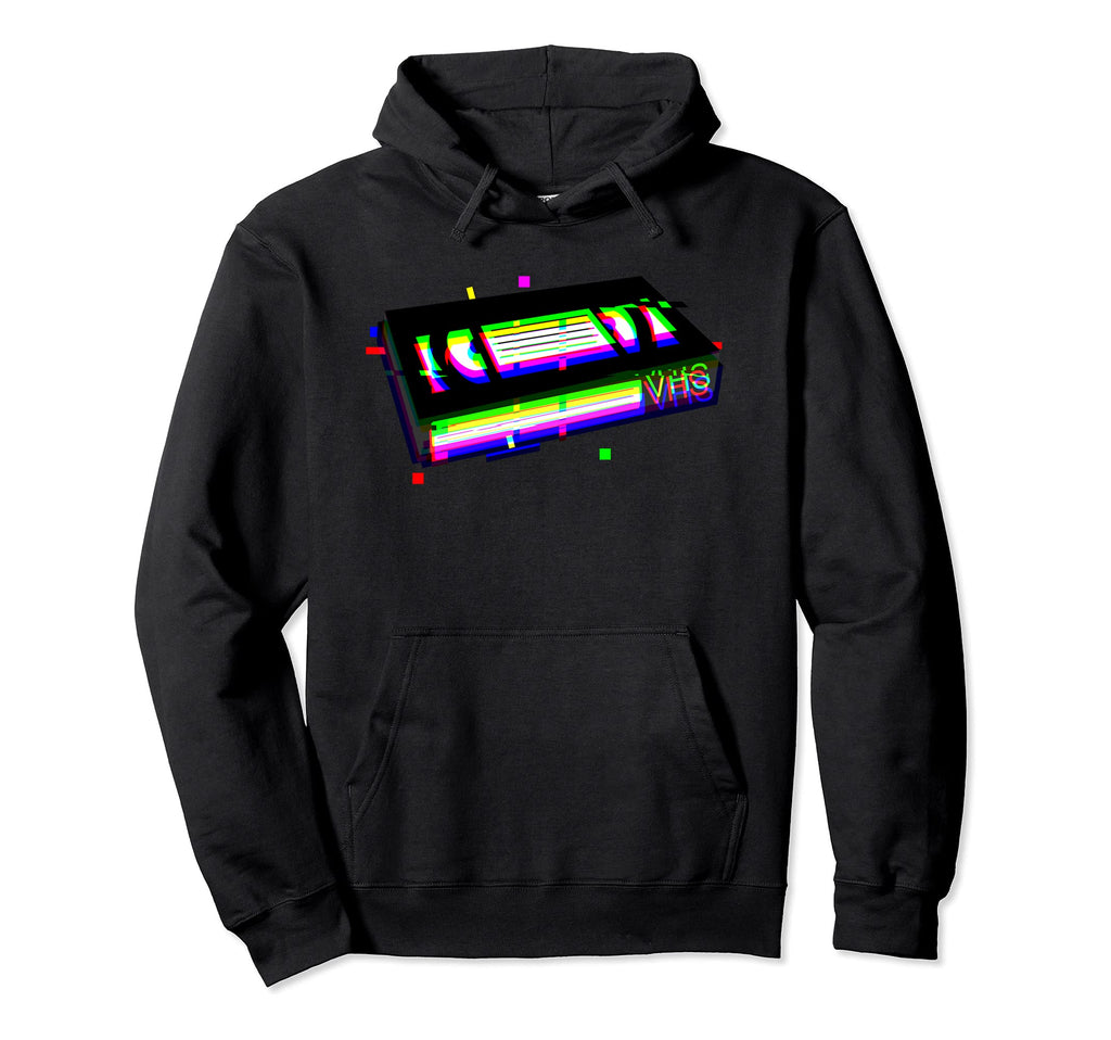 Vhs Tape Vaporwave Aesthetic 90Er Hoodie - Minimalist Print for Adults - T-Shirt, Sweatshirt, Hoodie
