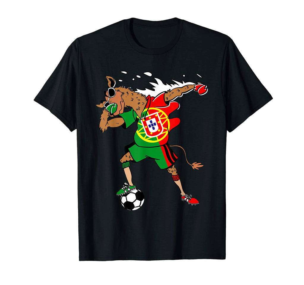 Portuguese Camel Portugal Flag Soccer T-Shirt - Unique Graphic Men Women - T-Shirt, Sweatshirt, Hoodie