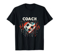 Soccer Coach Training Heart Beat Football T-Shirt - Novelty Apparel Unisex - T-Shirt, Sweatshirt, Hoodie