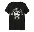 Botetourt County Soccer Distressed T-Shirt - Casual Everyday Wear Unisex - T-Shirt, Sweatshirt, Hoodie