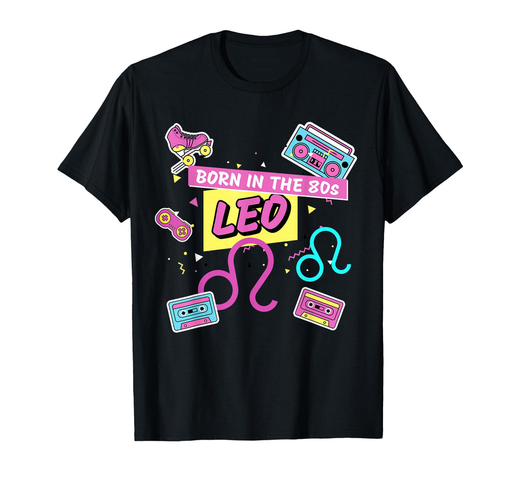 Leo Zodiac Sign 80S 90S Horoscope T-Shirt - Streetwear Style Men Women - T-Shirt, Sweatshirt, Hoodie