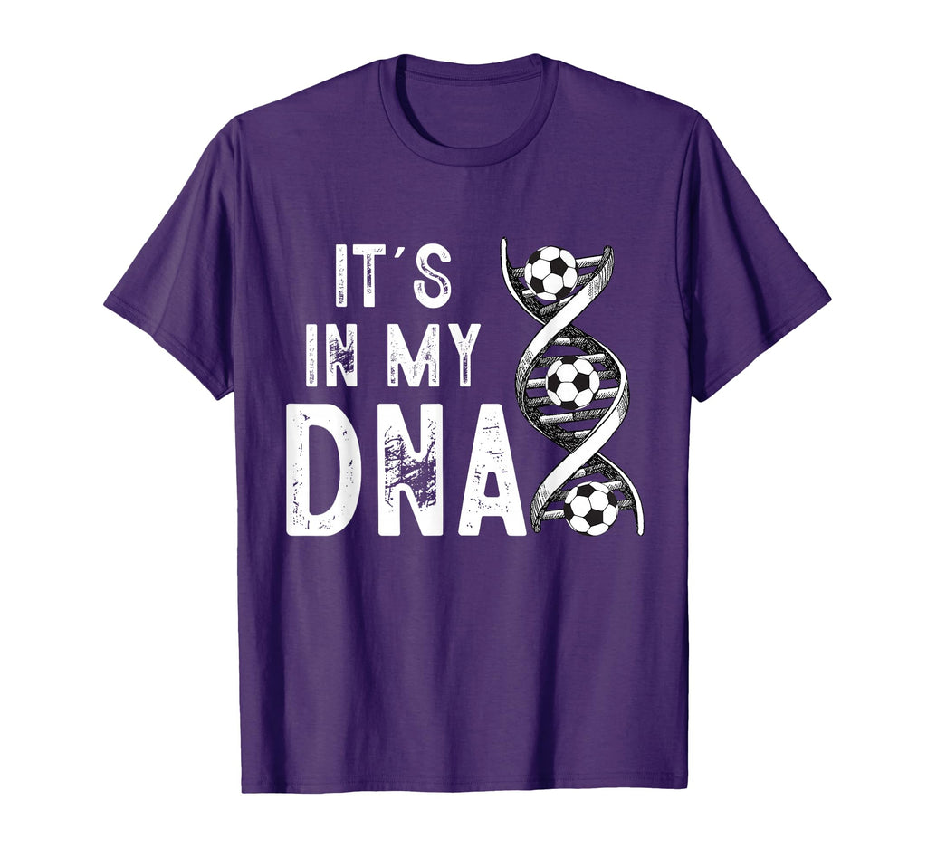 Soccer Its My Dna Funny Football Soccer Hoodie - Minimalist Print Unisex - T-Shirt, Sweatshirt, Hoodie