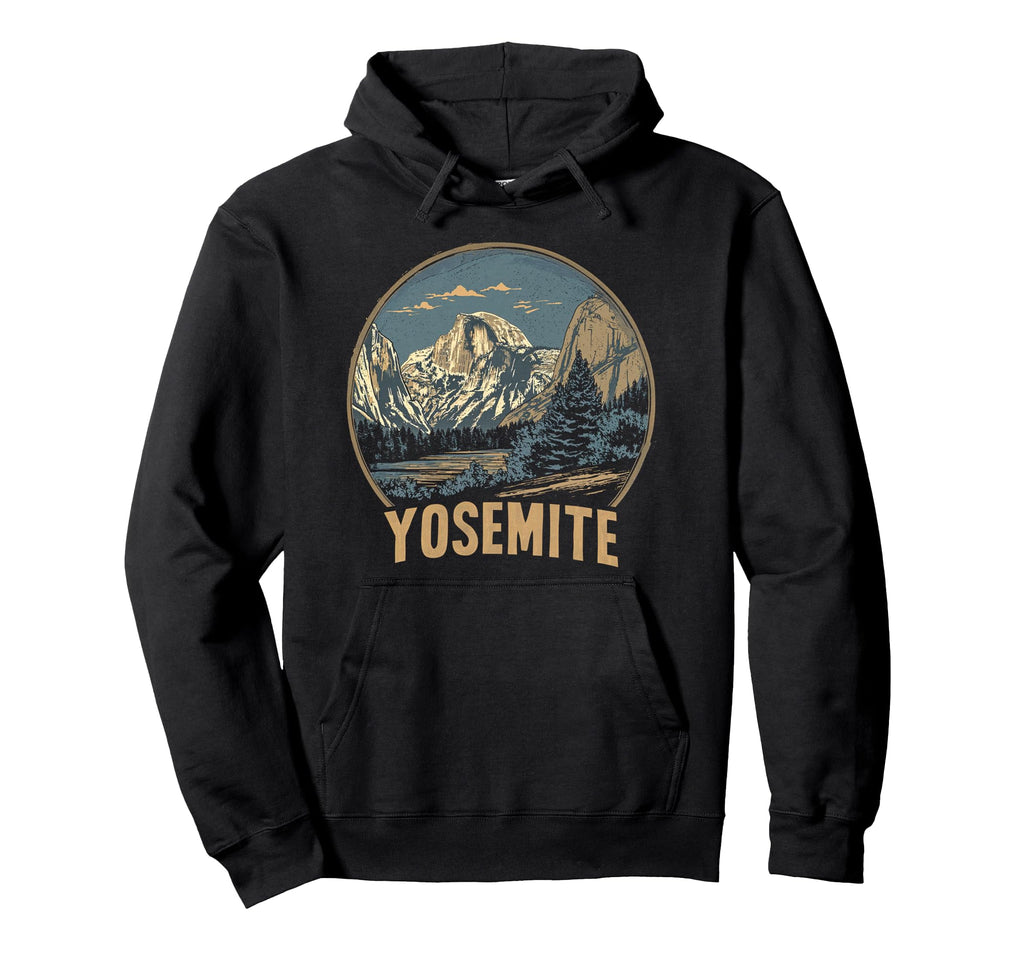 Yosemite Us National Park Hoodie - Streetwear Style for Adults - T-Shirt, Sweatshirt, Hoodie