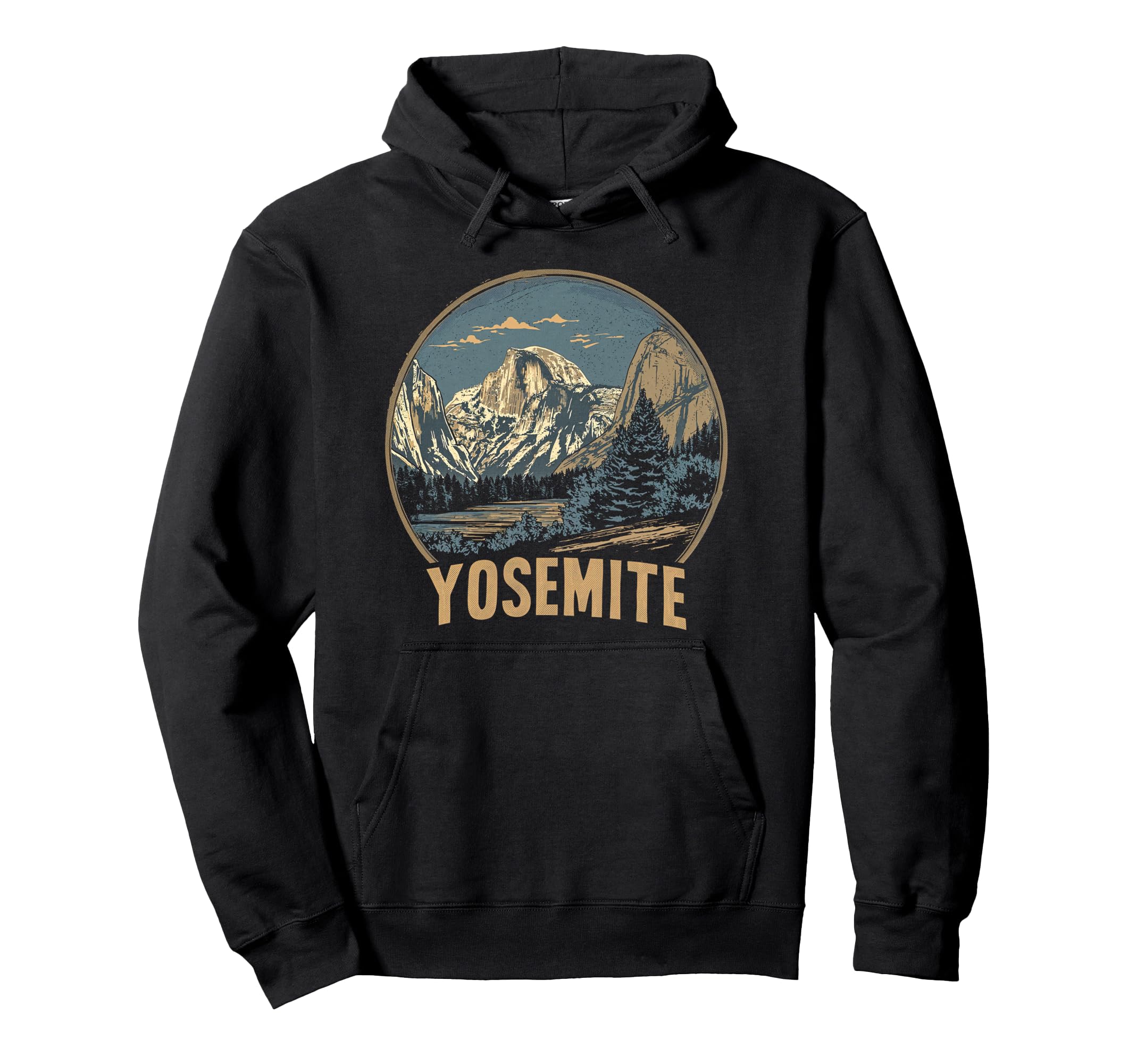 Yosemite Us National Park Hoodie - Streetwear Style for Adults - T-Shirt, Sweatshirt, Hoodie