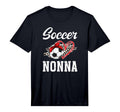 Mens Soccer Nonna Leopard Grandma T-Shirt - Novelty Apparel for Adults - T-Shirt, Sweatshirt, Hoodie