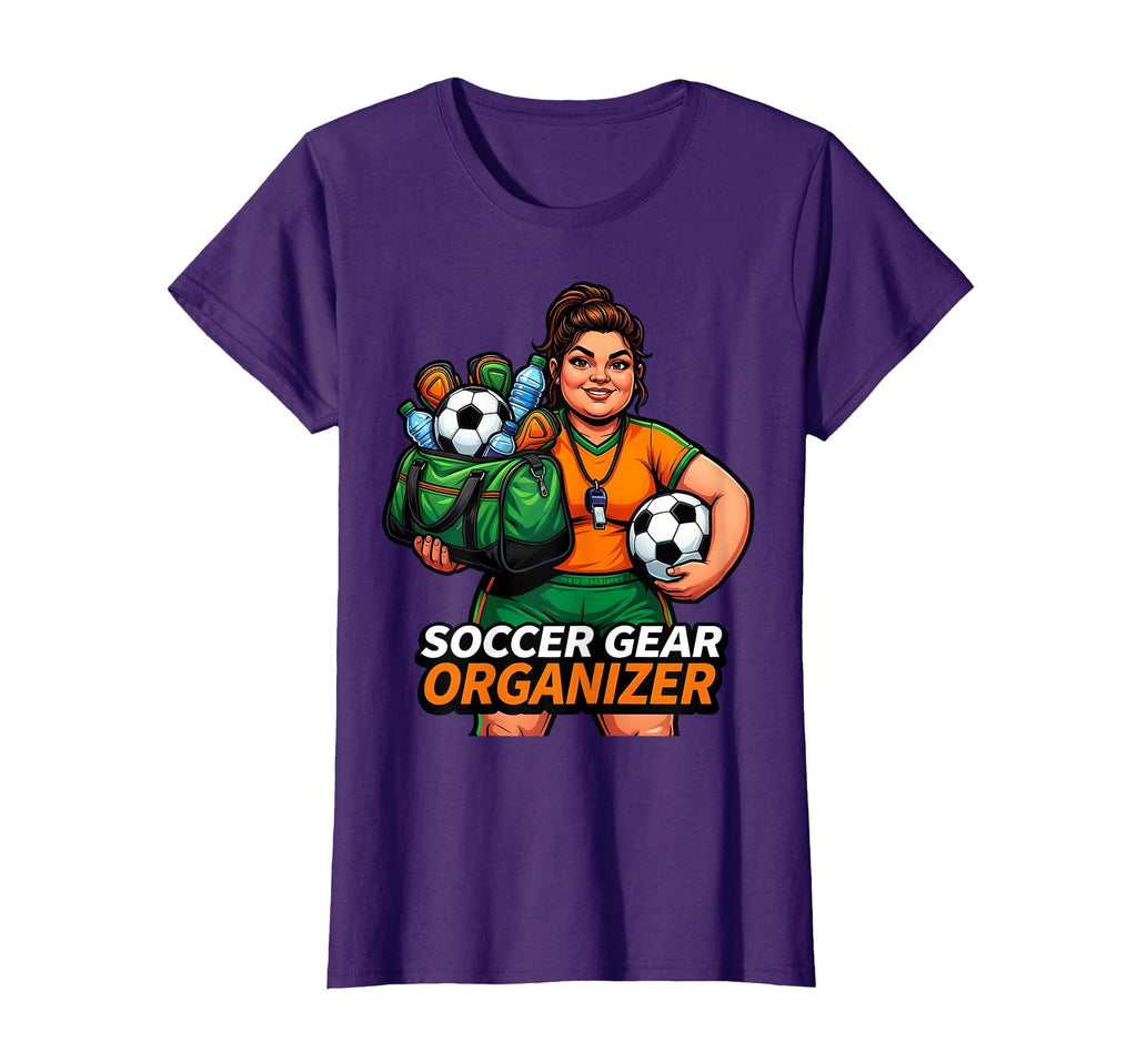 Soccer Mom Gear Organizer T-Shirt - Fun Novelty Design for Adults - T-Shirt, Sweatshirt, Hoodie
