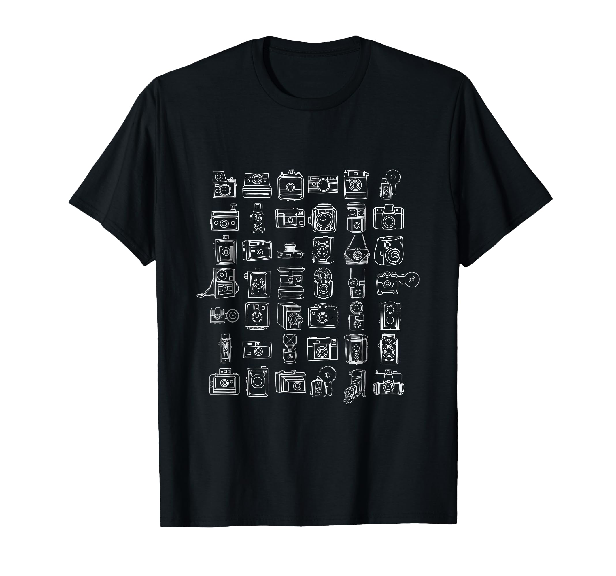 Camera T-Shirt - Aesthetic Graphic for Adults - T-Shirt, Sweatshirt, Hoodie