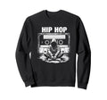 Hip Hop Boombox Rapper Sweatshirt - Fun Novelty Design Unisex - T-Shirt, Sweatshirt, Hoodie