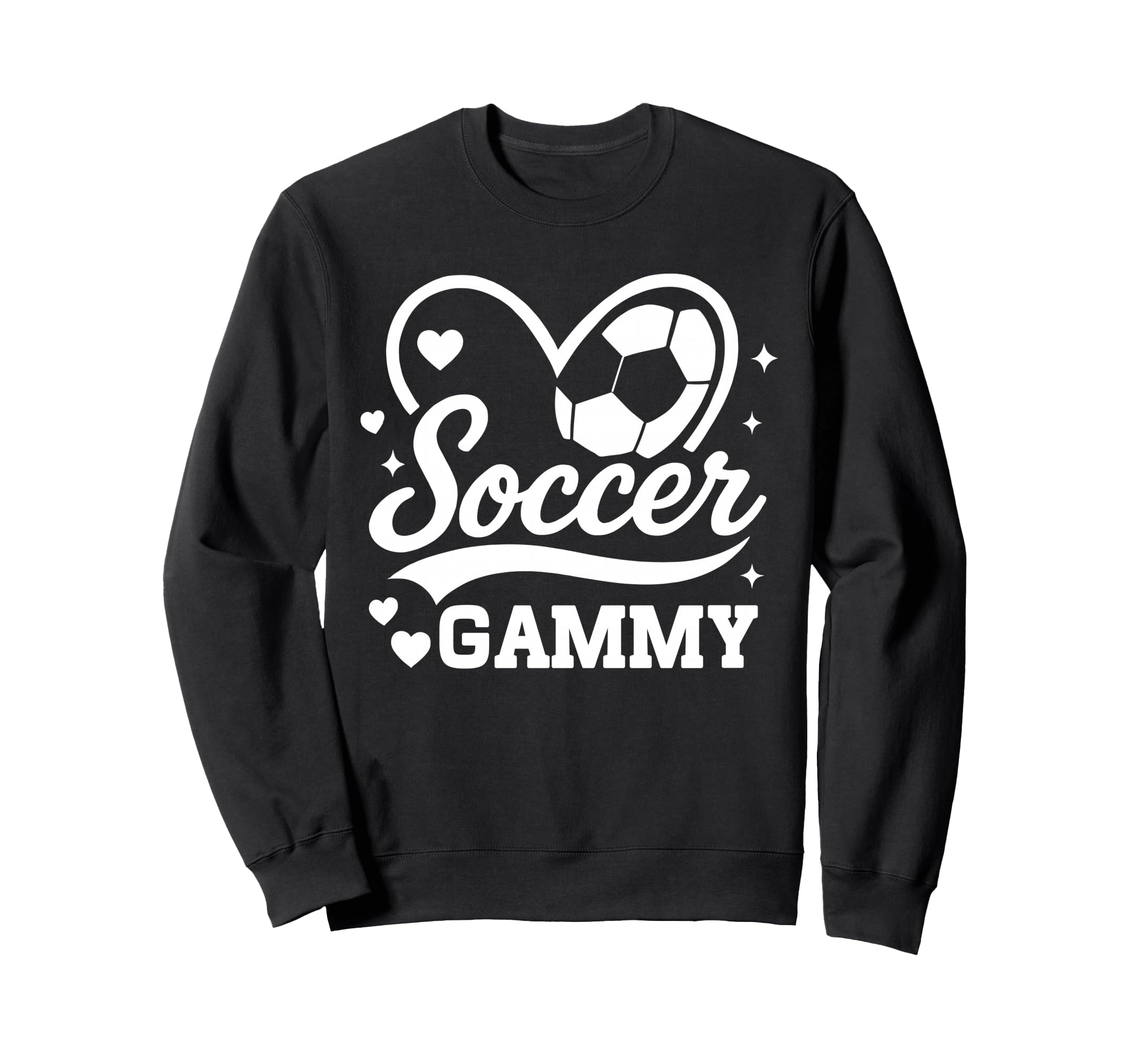Soccer Gammy Heart Love Soccer Sweatshirt - Casual Everyday Wear Unisex - T-Shirt, Sweatshirt, Hoodie