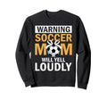Soccer Mom Mommy Sweatshirt - Unique Graphic Men Women - T-Shirt, Sweatshirt, Hoodie