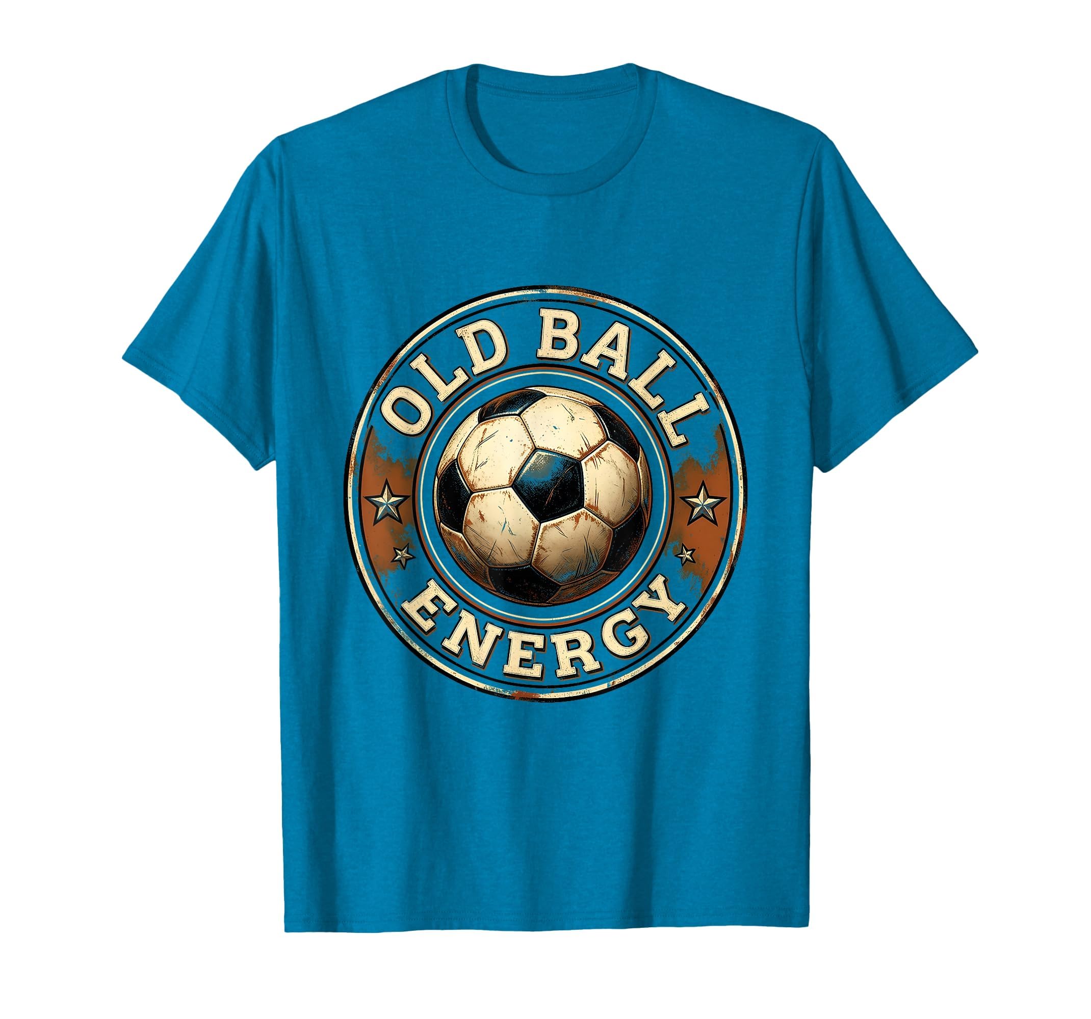 Old Ball Energy Soccer Ball T-Shirt - Streetwear Style Unisex - T-Shirt, Sweatshirt, Hoodie