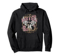 Rock N Roll Wild Spirit Lets Rock Hoodie - Minimalist Print for Adults - T-Shirt, Sweatshirt, Hoodie