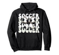 Soccer Soccer Mom Mama Mothers Day Coquette Hoodie - Graphic Print Unisex - T-Shirt, Sweatshirt, Hoodie